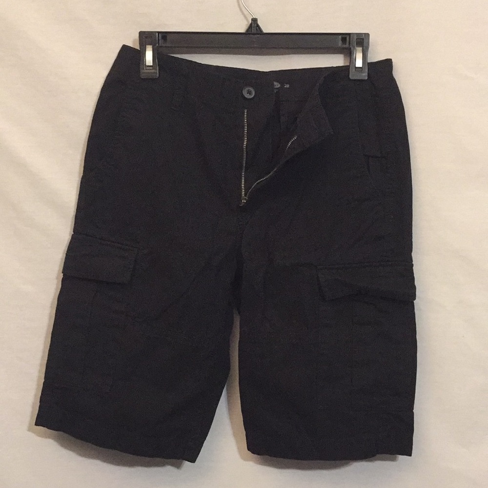 Men’s Black Old Navy Cargo Shorts Size 28